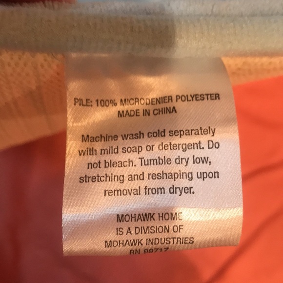 Mohawk Rug Powder Blue Mohawk Memory Foam Bath Rug 22”x 58” - Picture 5 of 10